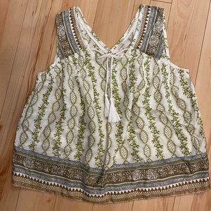 Beautiful boho tank top